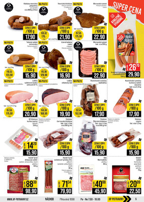 JIP Cash & Carry České Budějovice, Most, Náchod, Polička, Sušice a Svoboda nad Úpou od 7.1. do 13.1.2026