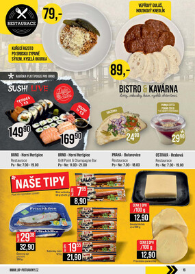 JIP Cash & Carry České Budějovice, Most, Náchod, Polička, Sušice a Svoboda nad Úpou od 7.1. do 13.1.2026