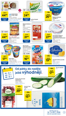 Tesco supermarkety od 14.1. do 20.1.2026