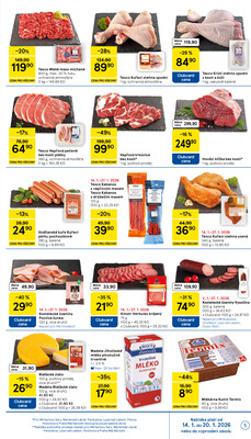 Tesco malé hypermarkety od 14.1. do 20.1.2026