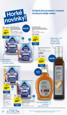 Tesco malé hypermarkety od 14.1. do 20.1.2026