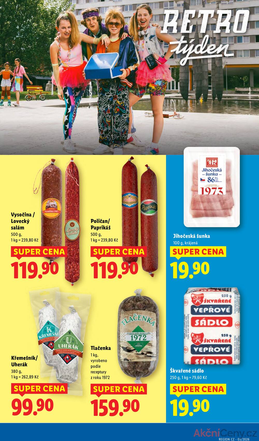 Lidl Čtvrtek od 15.1. do 18.1.2026