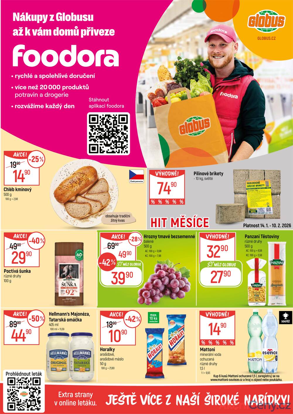 Leták Globus - Akční leták Globus 14.1. - 20.1.2026 - Globus Pardubice - strana 2