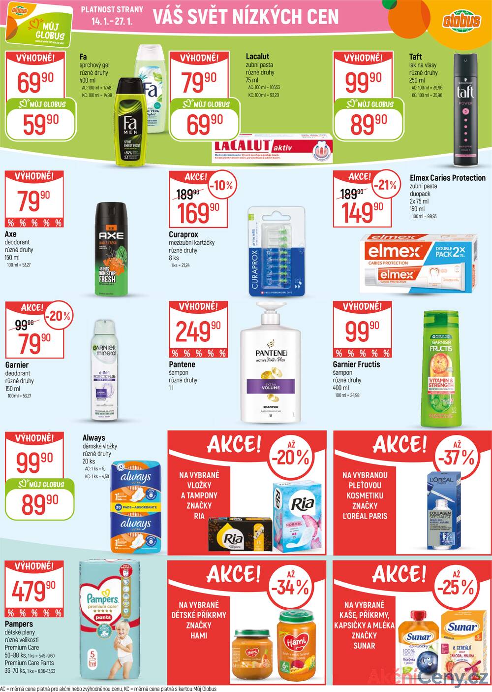 Leták Globus - Akční leták Globus 14.1. - 20.1.2026 - Globus Pardubice - strana 30