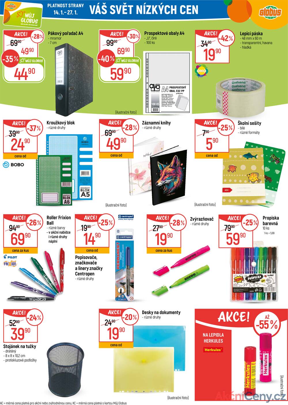 Leták Globus - Akční leták Globus 14.1. - 20.1.2026 - Globus Pardubice - strana 32
