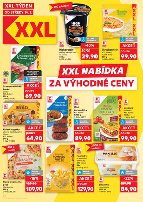 Kaufland 14.1. - 20.1. - Kaufland - Praha 3 (Jarov)