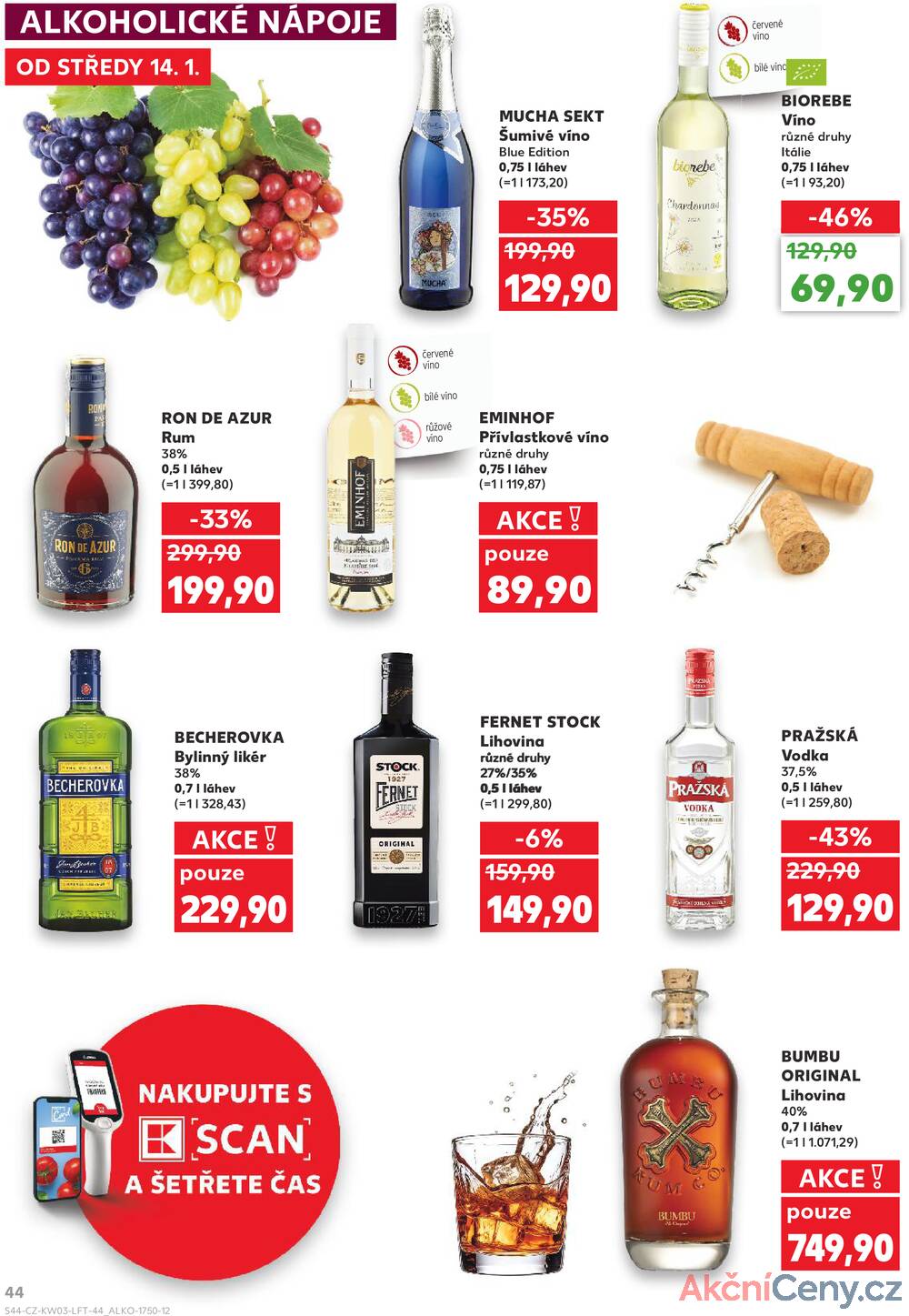 Leták Kaufland - Kaufland 14.1. - 20.1. - Kaufland - Pelhřimov - strana 44