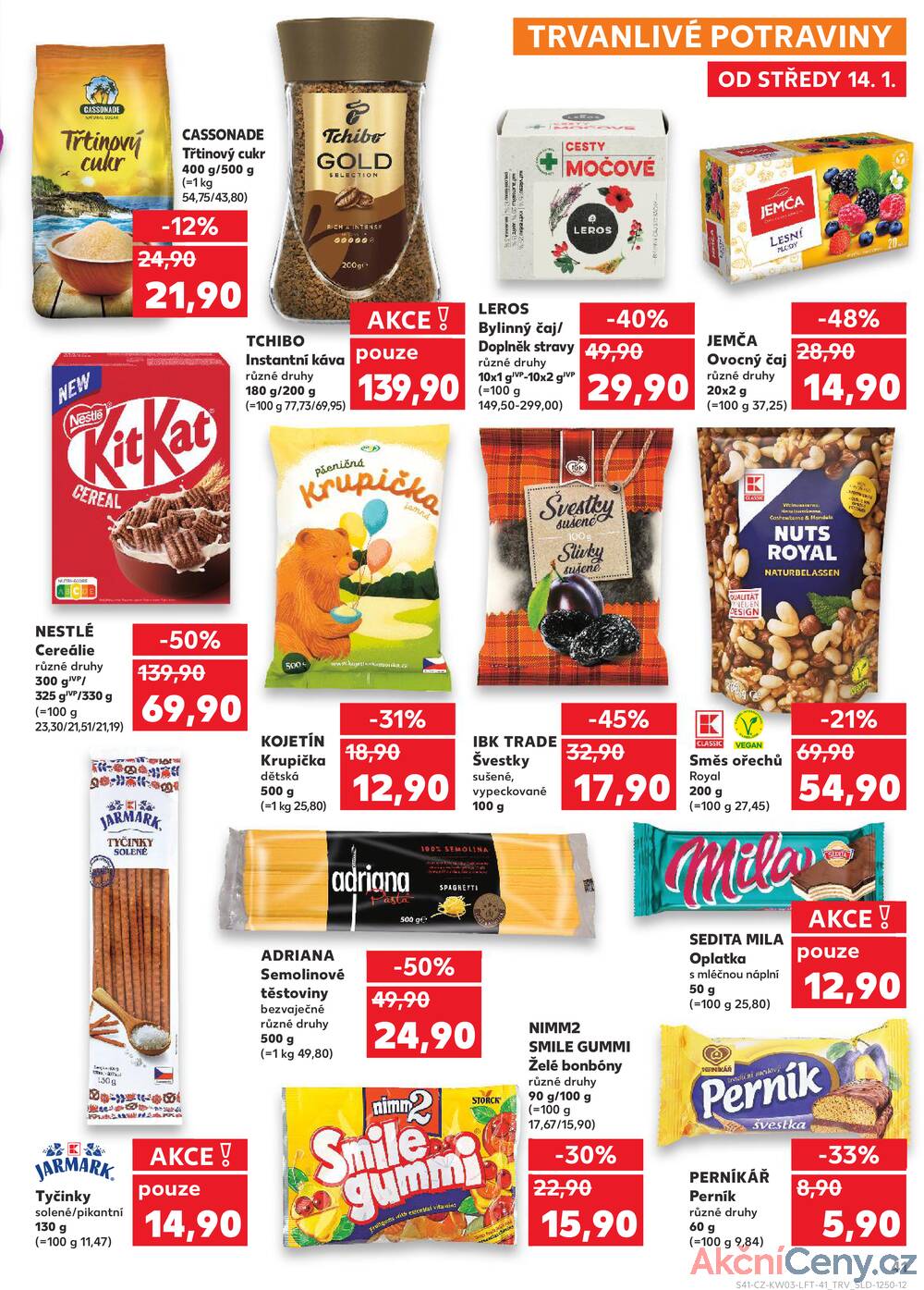Kaufland 14.1. - 20.1. - Kaufland - Brno - Židenice