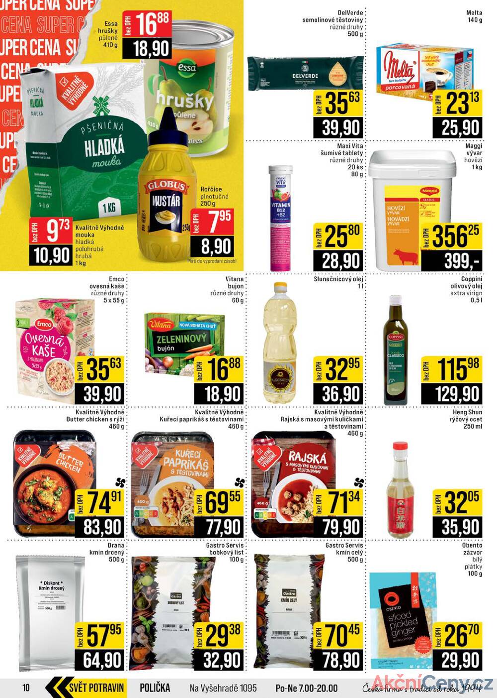 Leták JIP - JIP Cash & Carry Brno, Praha, Ostrava, Jilemnice, Pardubice, Ostrava, Karlovy Vary, Olomouc a Zlín od 14.1. do 20.1.2026 - strana 10