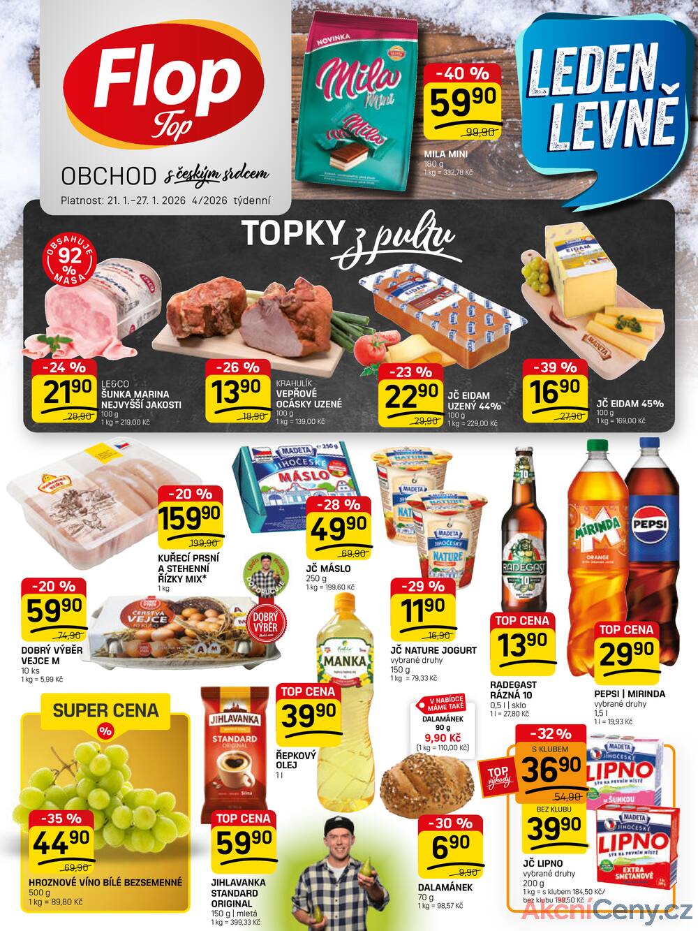 FLOP TOP od 21.1. do 27.1.2026