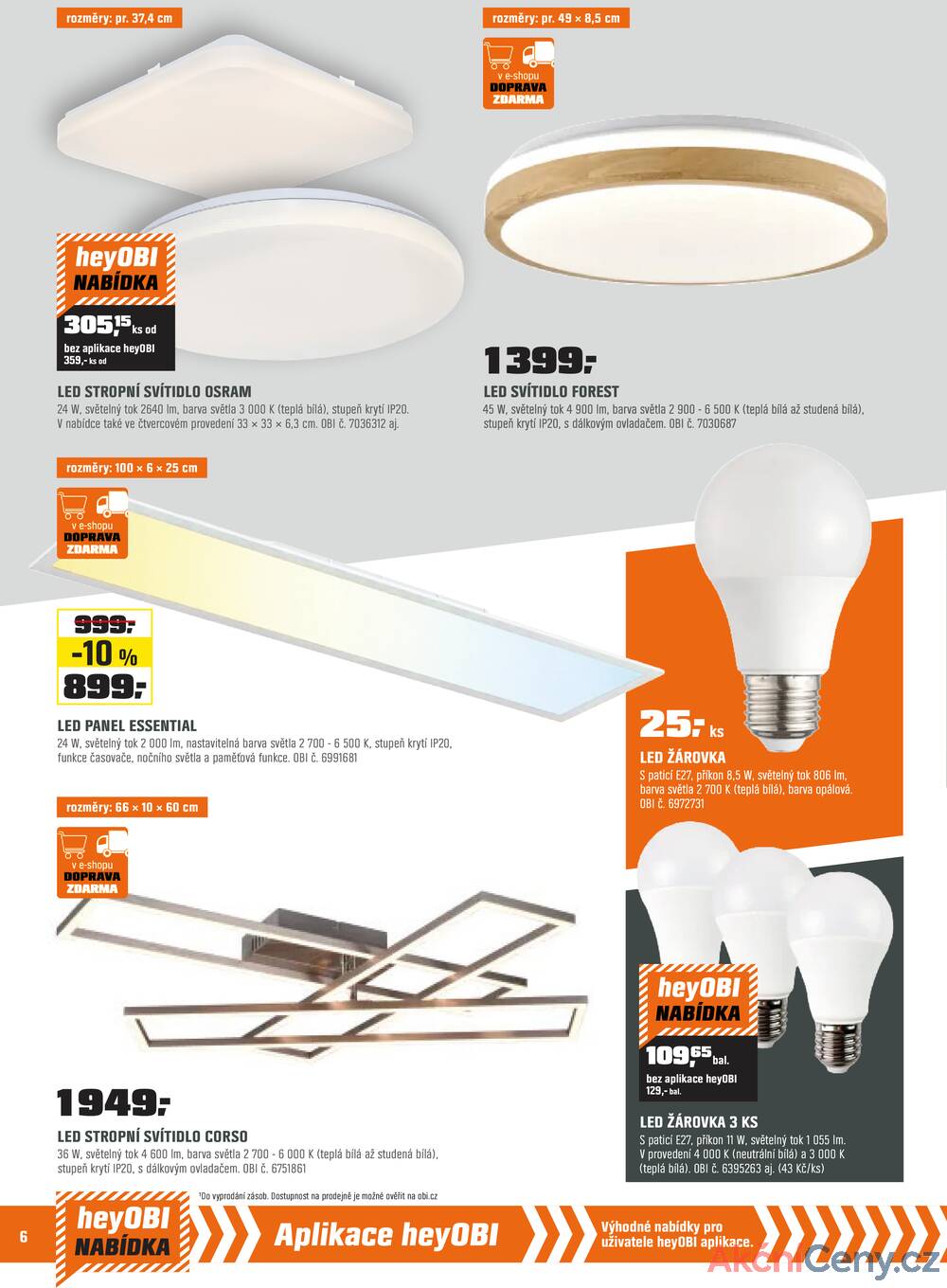 Leták OBI - OBI od 16.1. do 31.1.2026 - strana 6