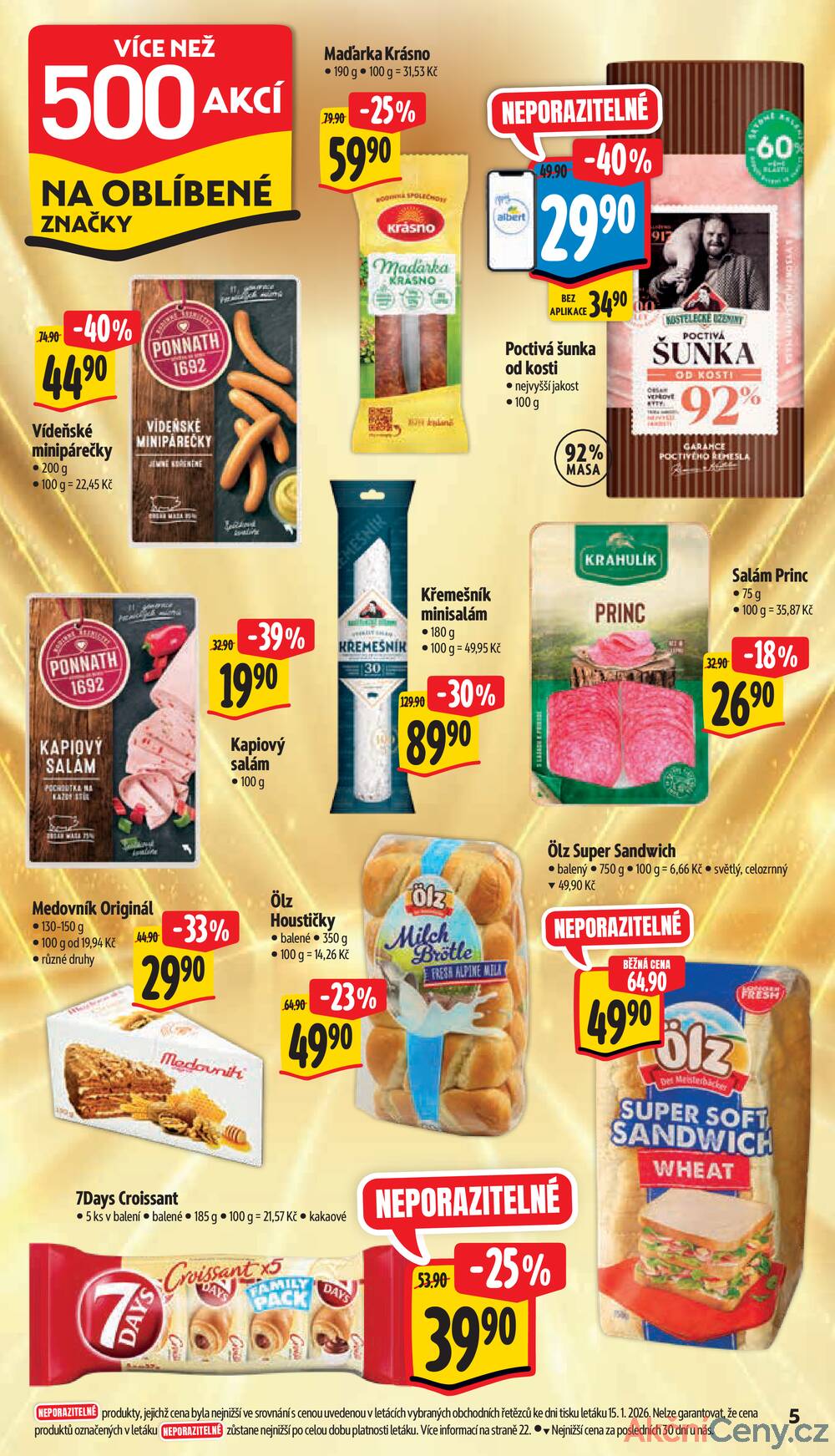 Albert Supermarket Jihomoravský od 21.1. do 27.1.2026