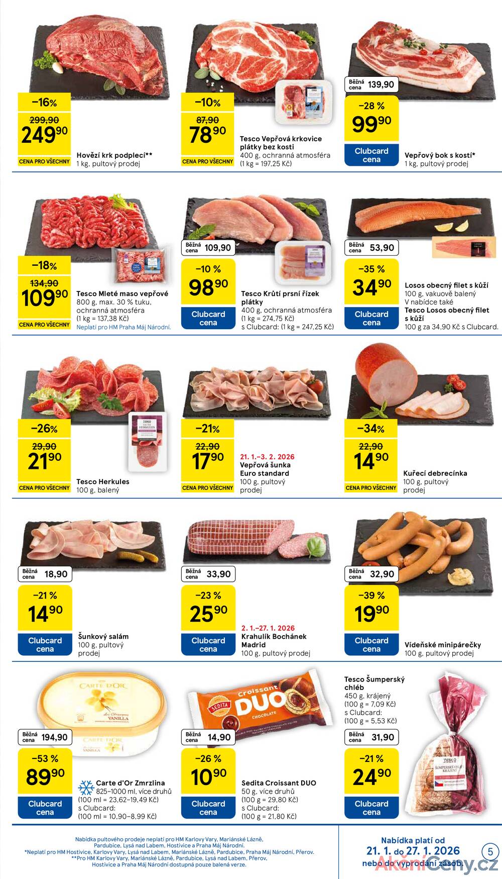 Leták Tesco - Tesco malé hypermarkety od 21.1. do 27.1.2026 - strana 5