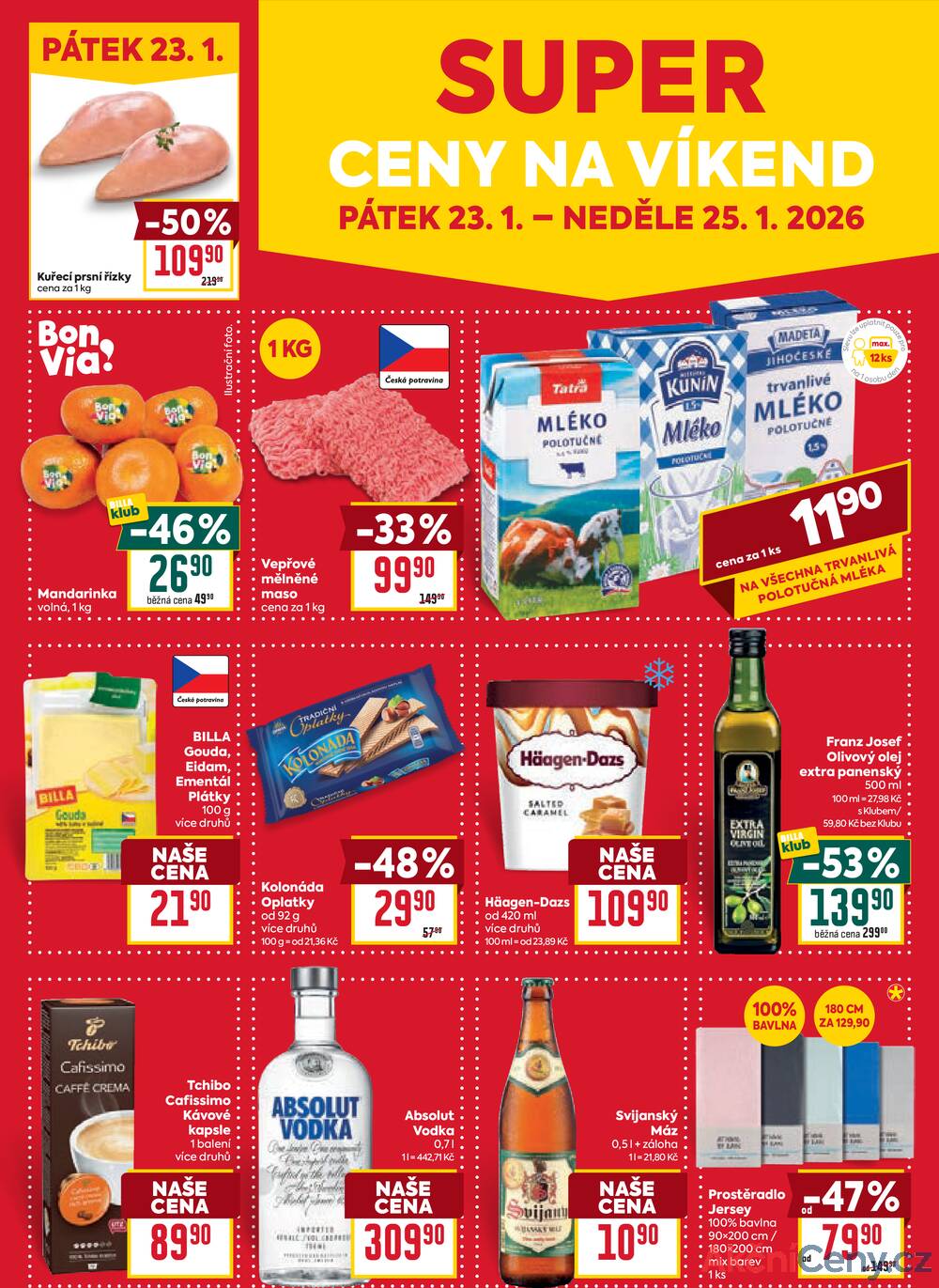 Billa  od 21.1. do 27.1.2026