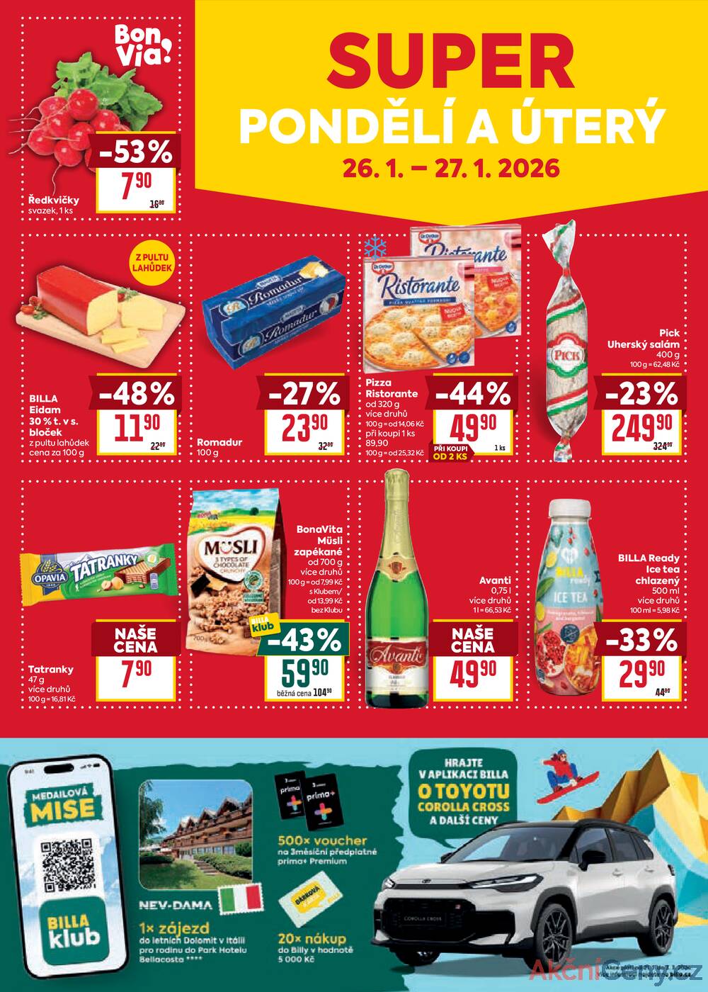 Billa  od 21.1. do 27.1.2026