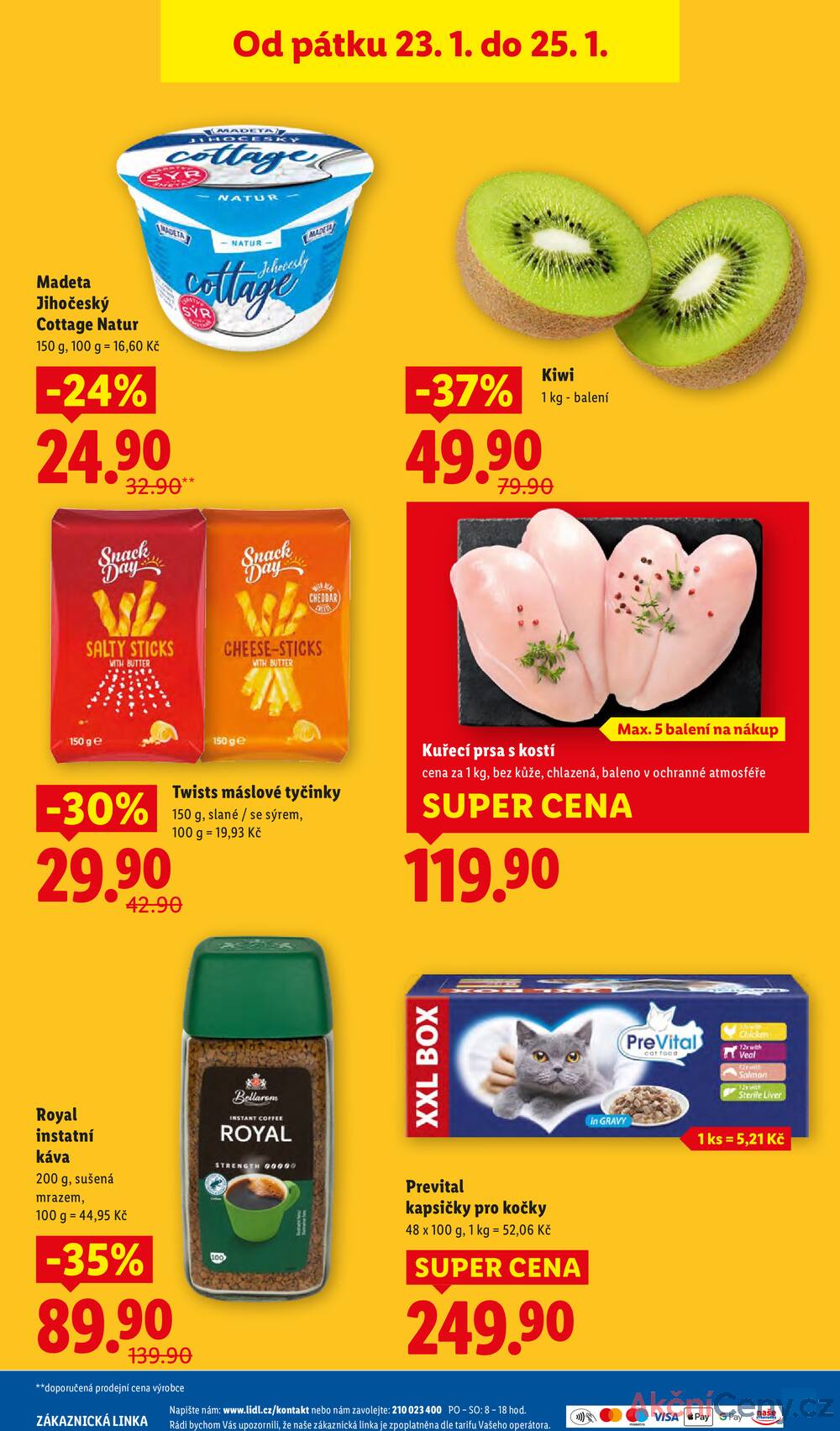 Lidl Čtvrtek od 22.1. do 25.1.2026