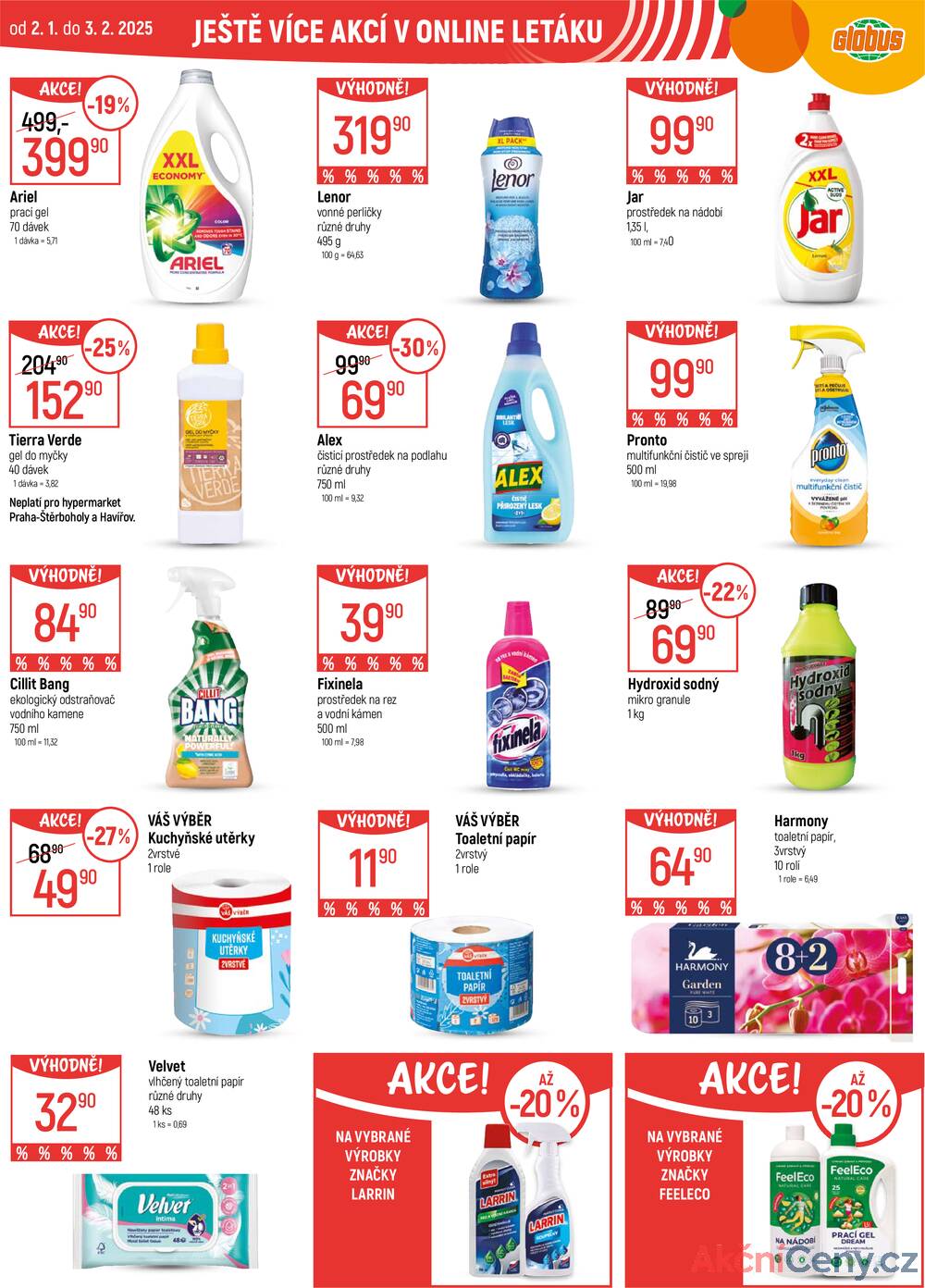 Akční leták Globus 21.1. - 27.1.2026 - Globus Olomouc
