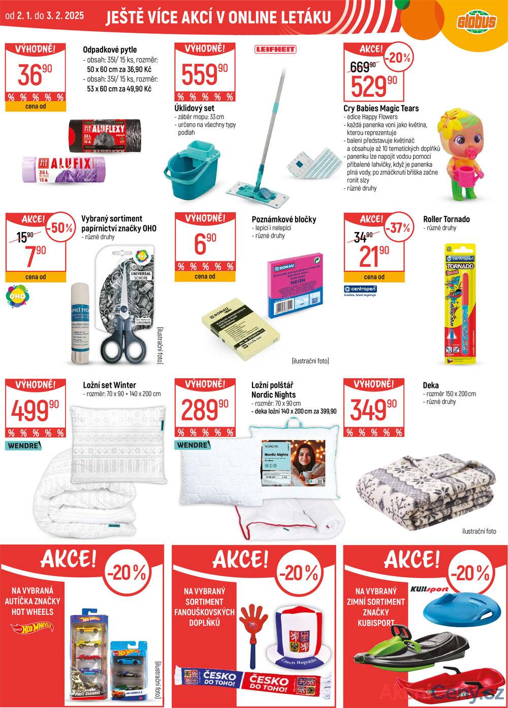 Akční leták Globus 21.1. - 27.1.2026 - Globus Olomouc