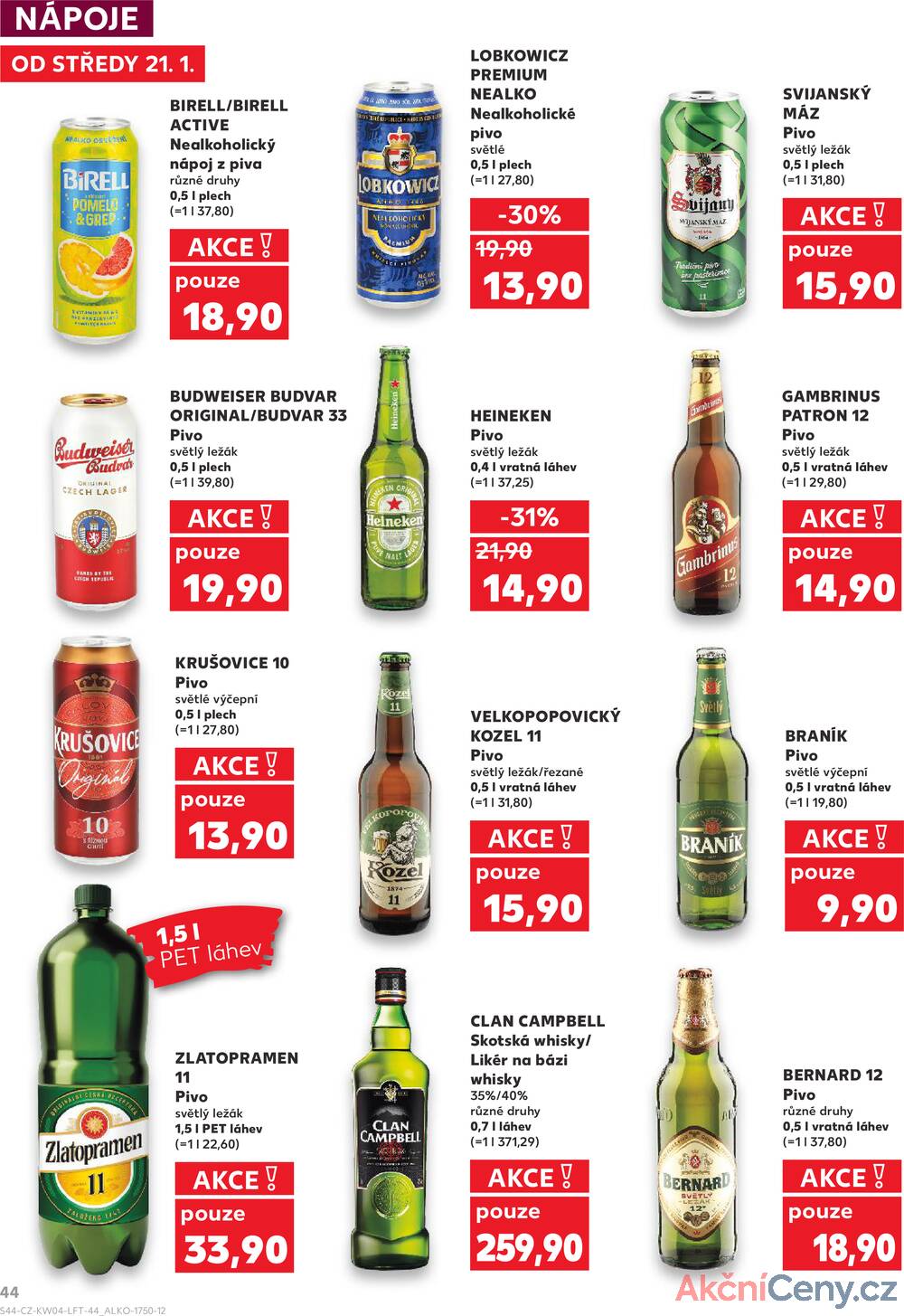 Kaufland 21.1. - 27.1. - Kaufland - Chrudim