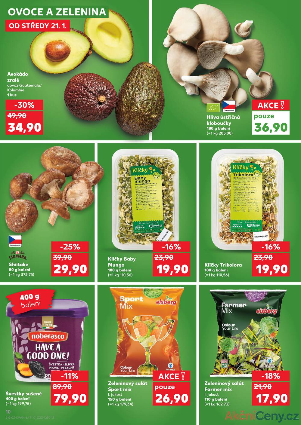 Leták Kaufland - Kaufland 21.1. - 27.1. - Kaufland - Jindřichův Hradec - strana 10