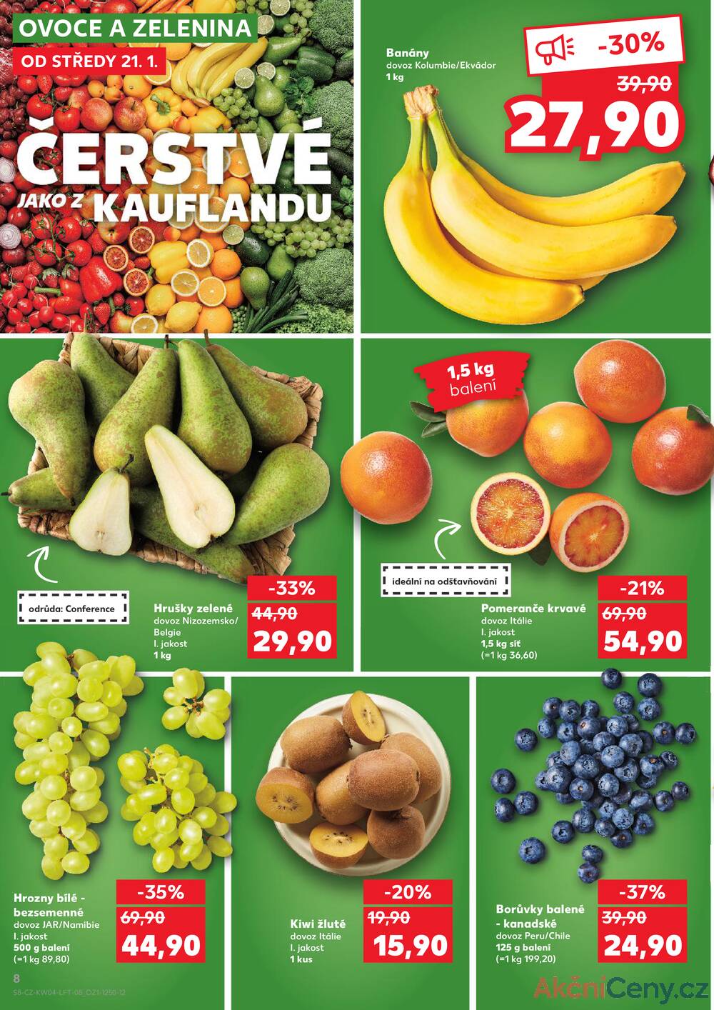 Kaufland 21.1. - 27.1. - Kaufland - Brno - Slatina