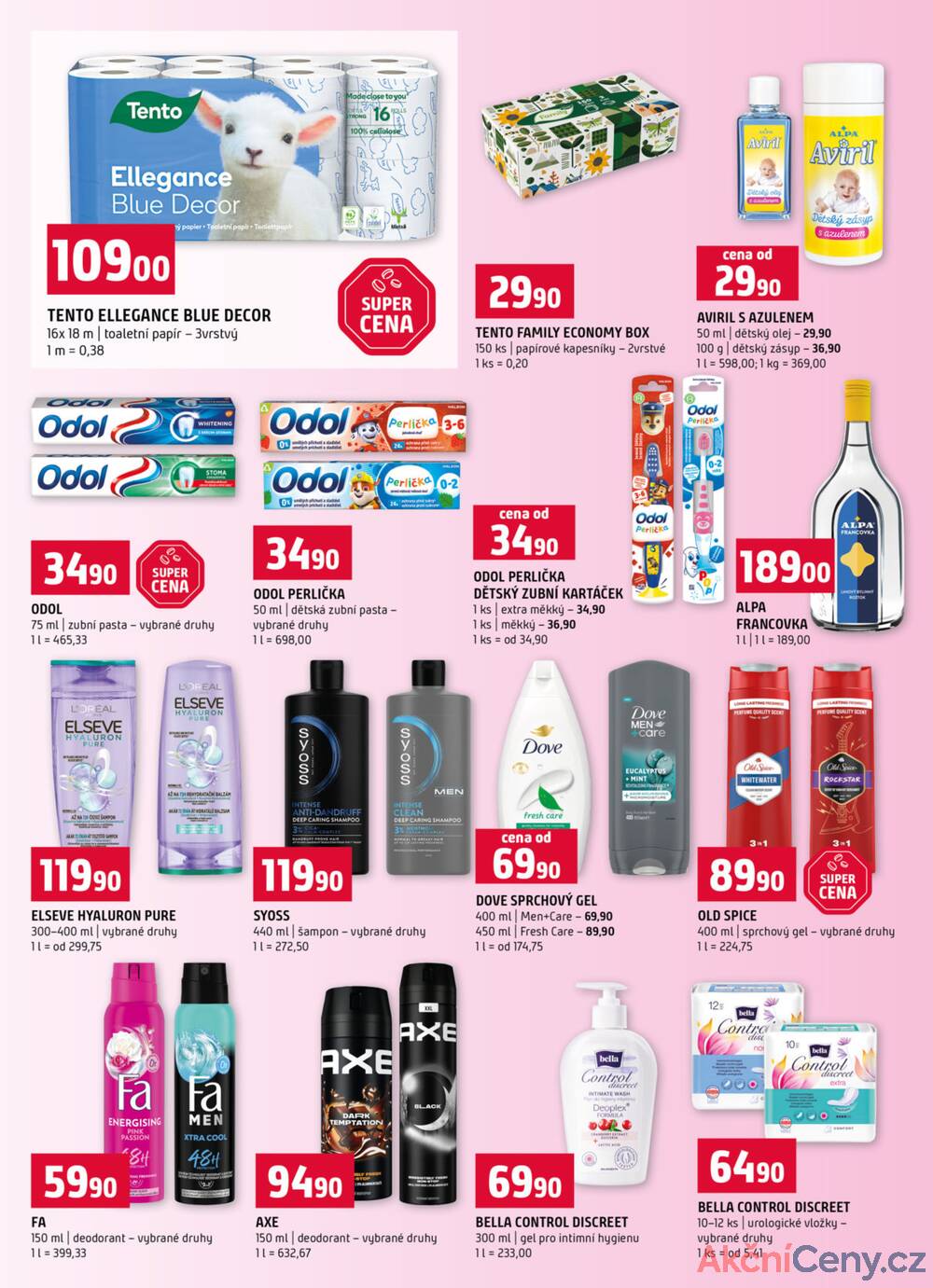 Leták Terno - Terno České Budějovice, Třeboň, Trhové sviny, Bechyně, Týn nad Vltavou, Borovany od 28.1. do 3.2.2026 - strana 14