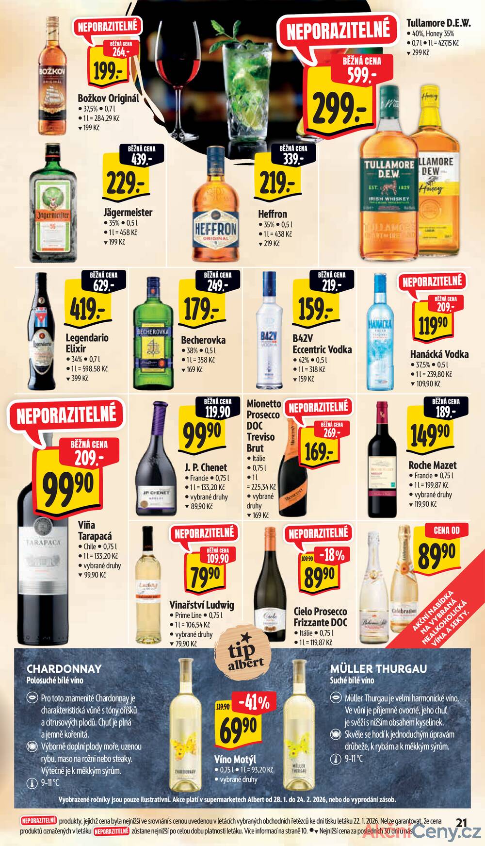 Leták Albert - Albert Supermarket od 28.1. do 3.2.2026 - strana 22