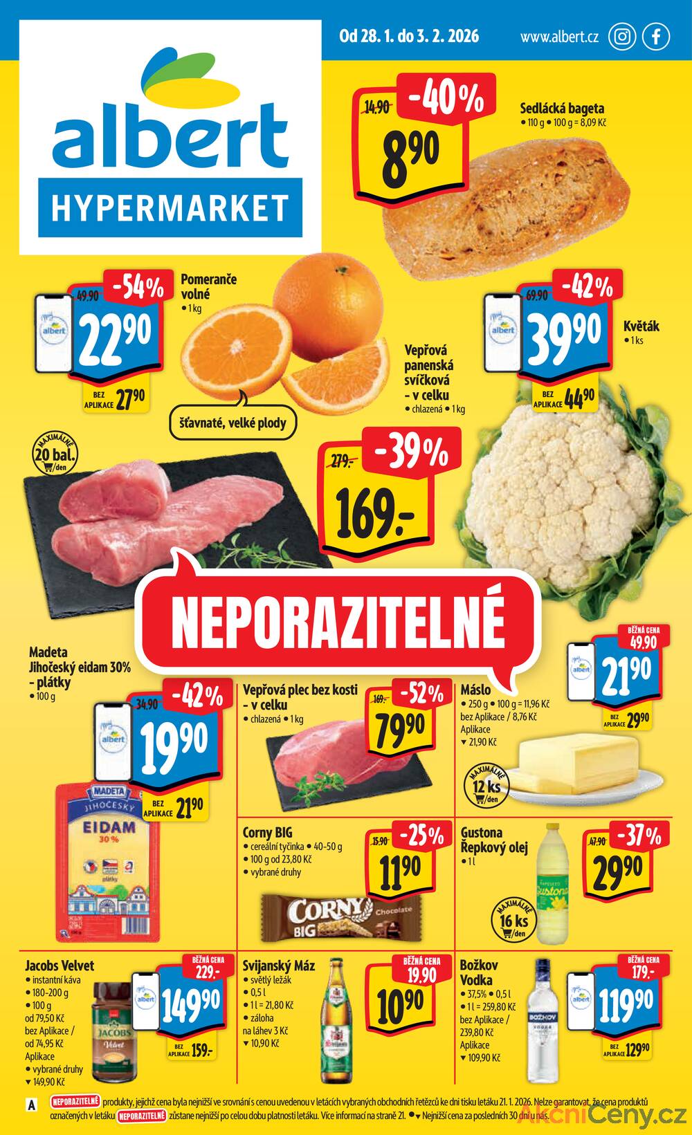 Albert  Hypermarket od 28.1. do 3.2.2026