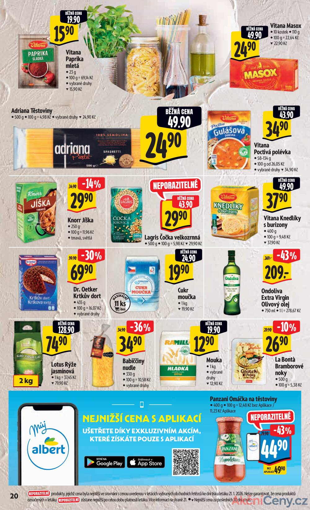 Albert Hypermarket Jihomoravský od 28.1. do 3.2.2026