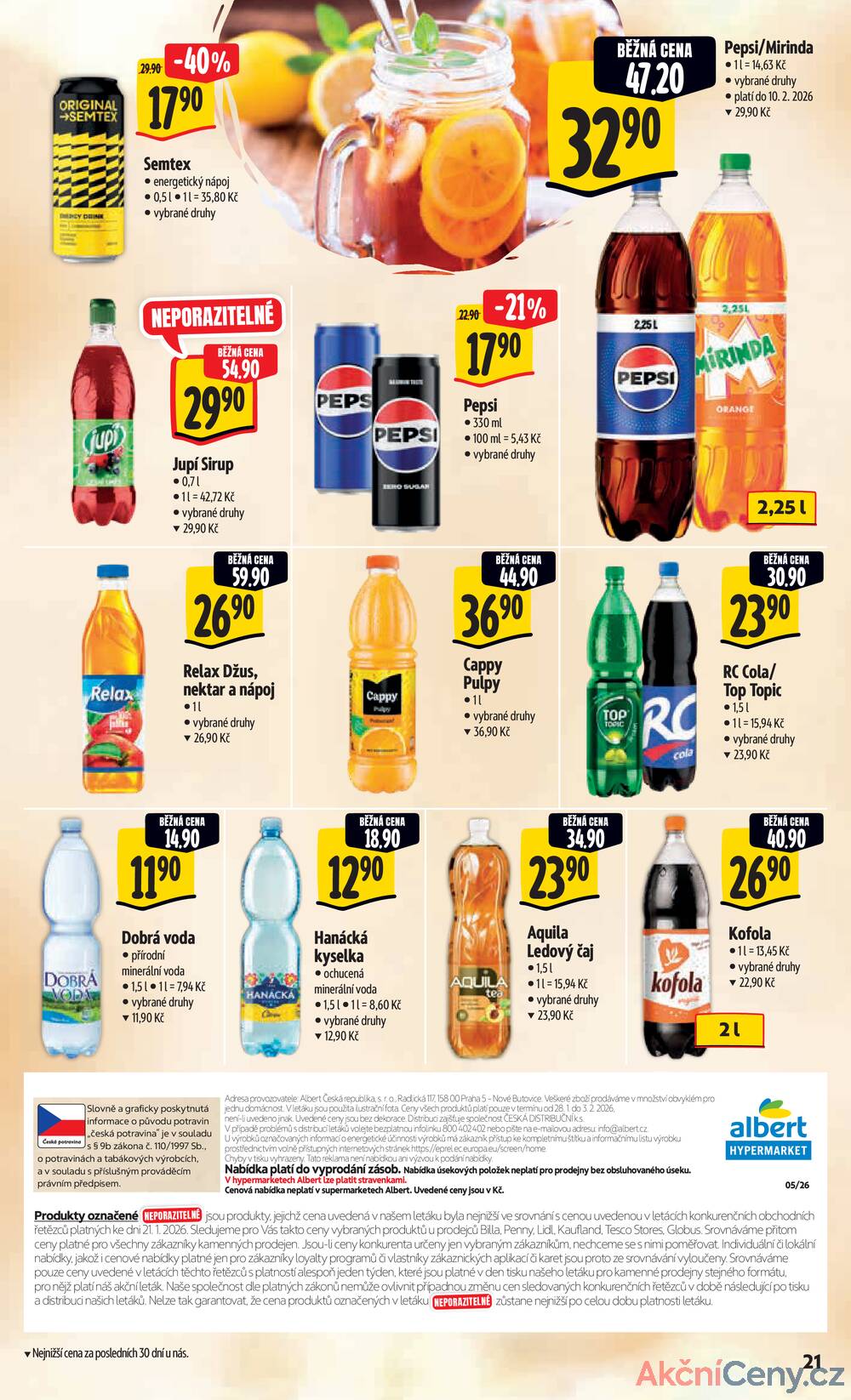 Albert Hypermarket Jihomoravský od 28.1. do 3.2.2026