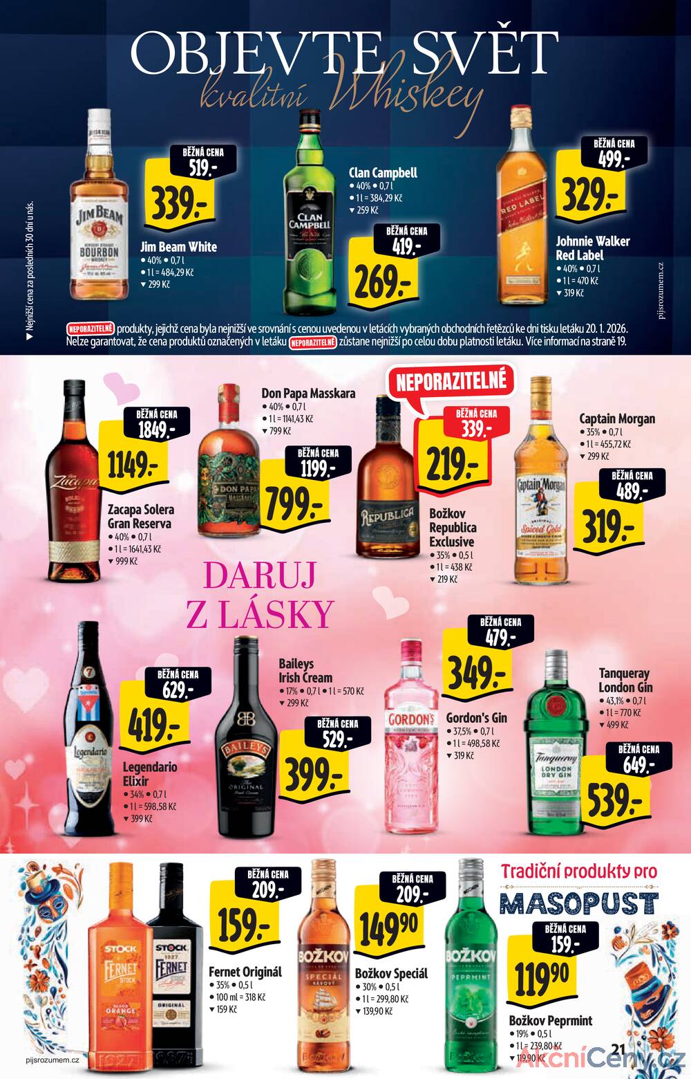 Leták Albert - Albert  Hypermarket katalog Brand od 28.1. do 10.2.2026 - strana 21