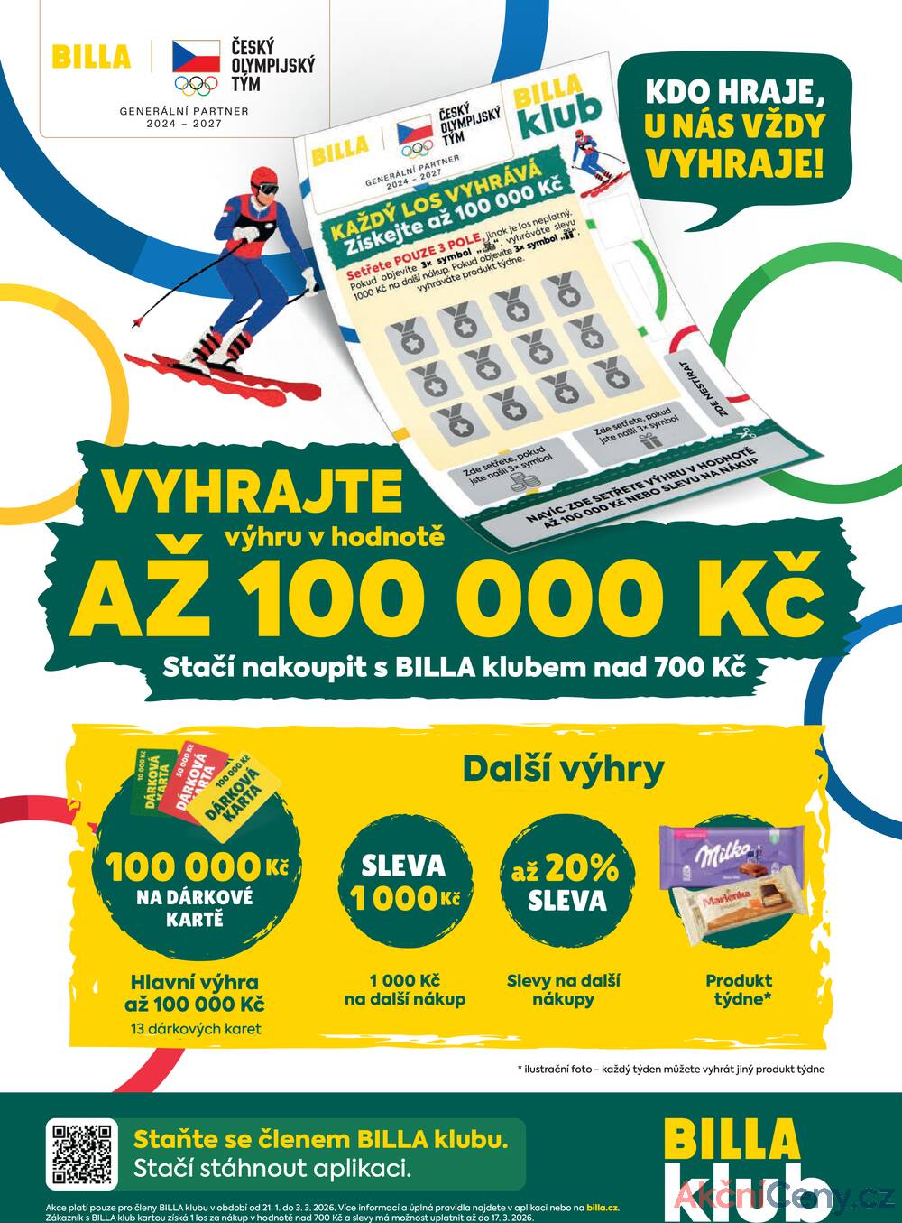Billa  od 28.1. do 3.2.2026