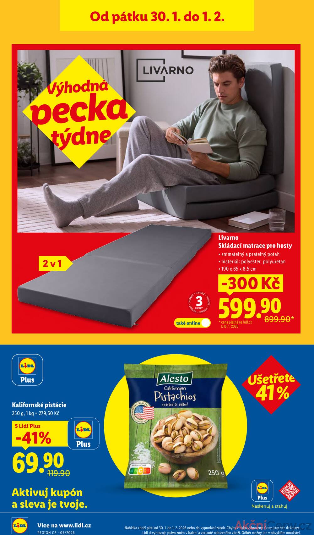 Lidl Čtvrtek od 29.1. do 1.2.2026