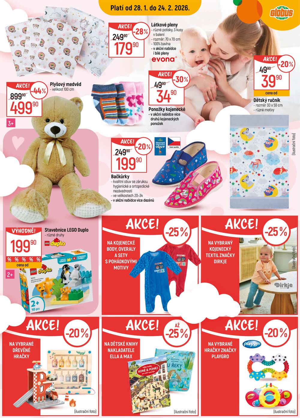 Akční leták Globus 28.1. - 24.2.2026 - Globus Jenišov u Karlových Varů