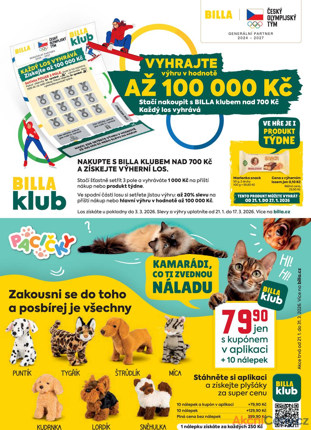 BILLA katalog Chutě světa od 21.1. do 10.2.2026