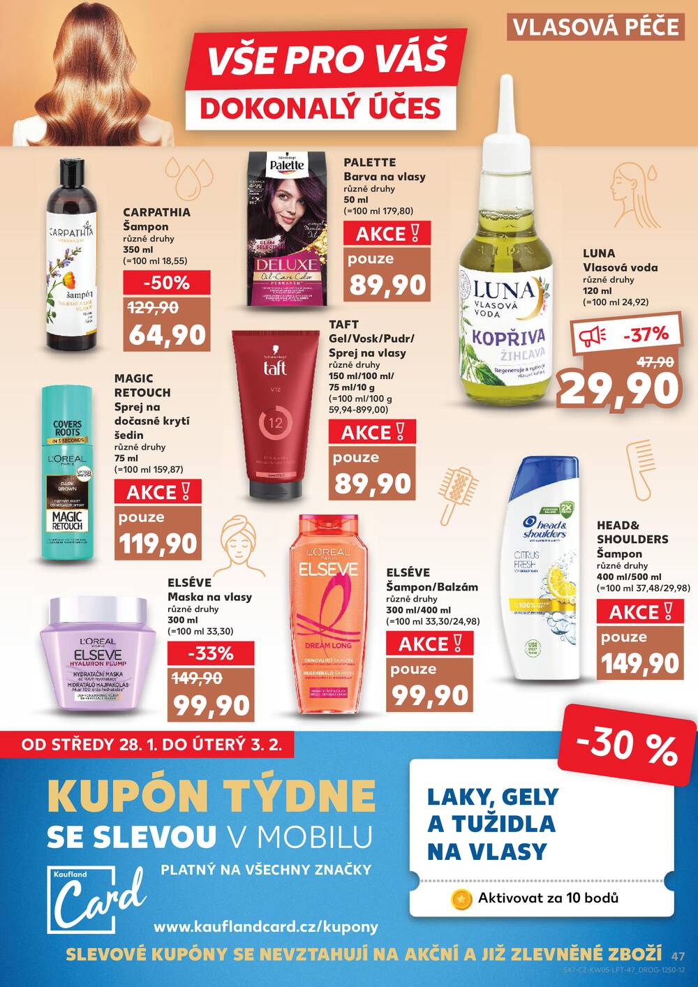 Kaufland 28.1. - 3.2. - Kaufland - Prachatice