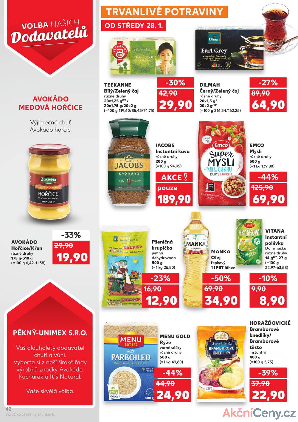 Kaufland 28.1. - 3.2. - Kaufland - Praha 8 (Libeň)