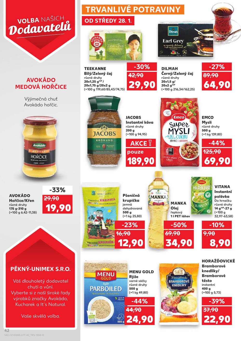 Kaufland 28.1. - 3.2. - Kaufland - Trutnov