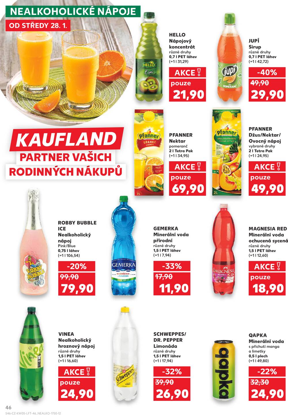 Kaufland 28.1. - 3.2. - Kaufland - Lovosice (Siřejovická)