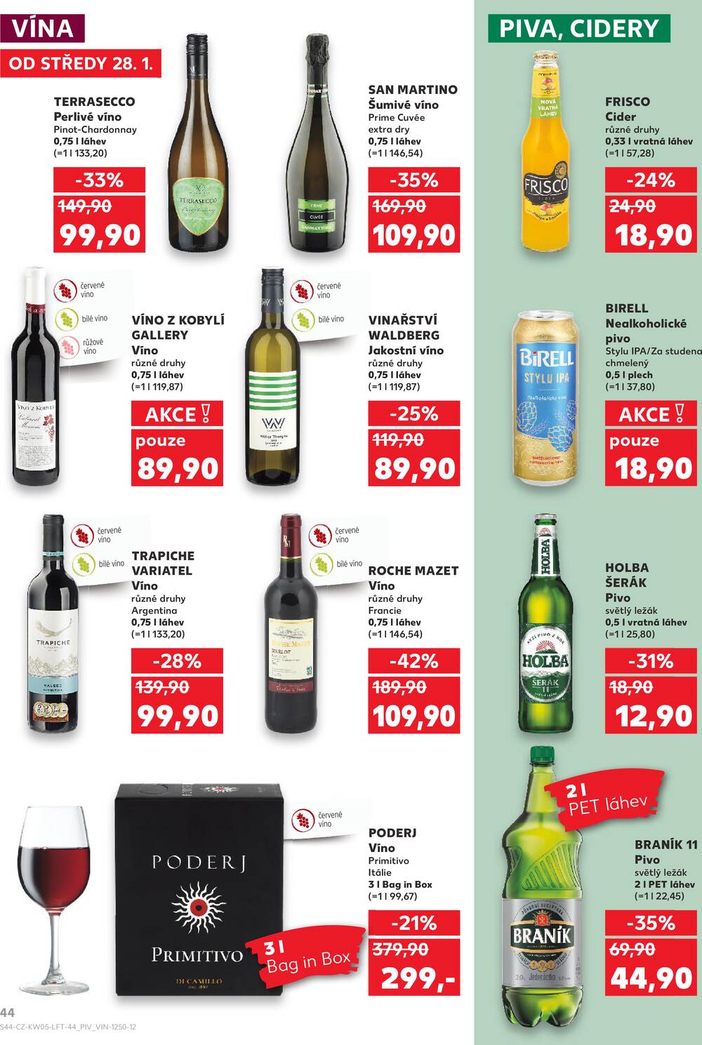 Kaufland 28.1. - 3.2. - Kaufland - Chomutov - centrum