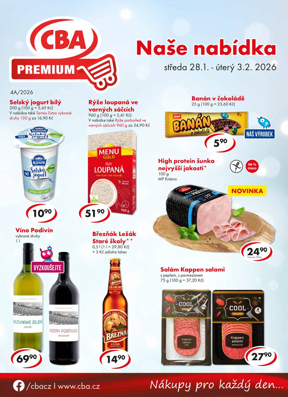 CBA Premium od 28.1. do 3.2.2026