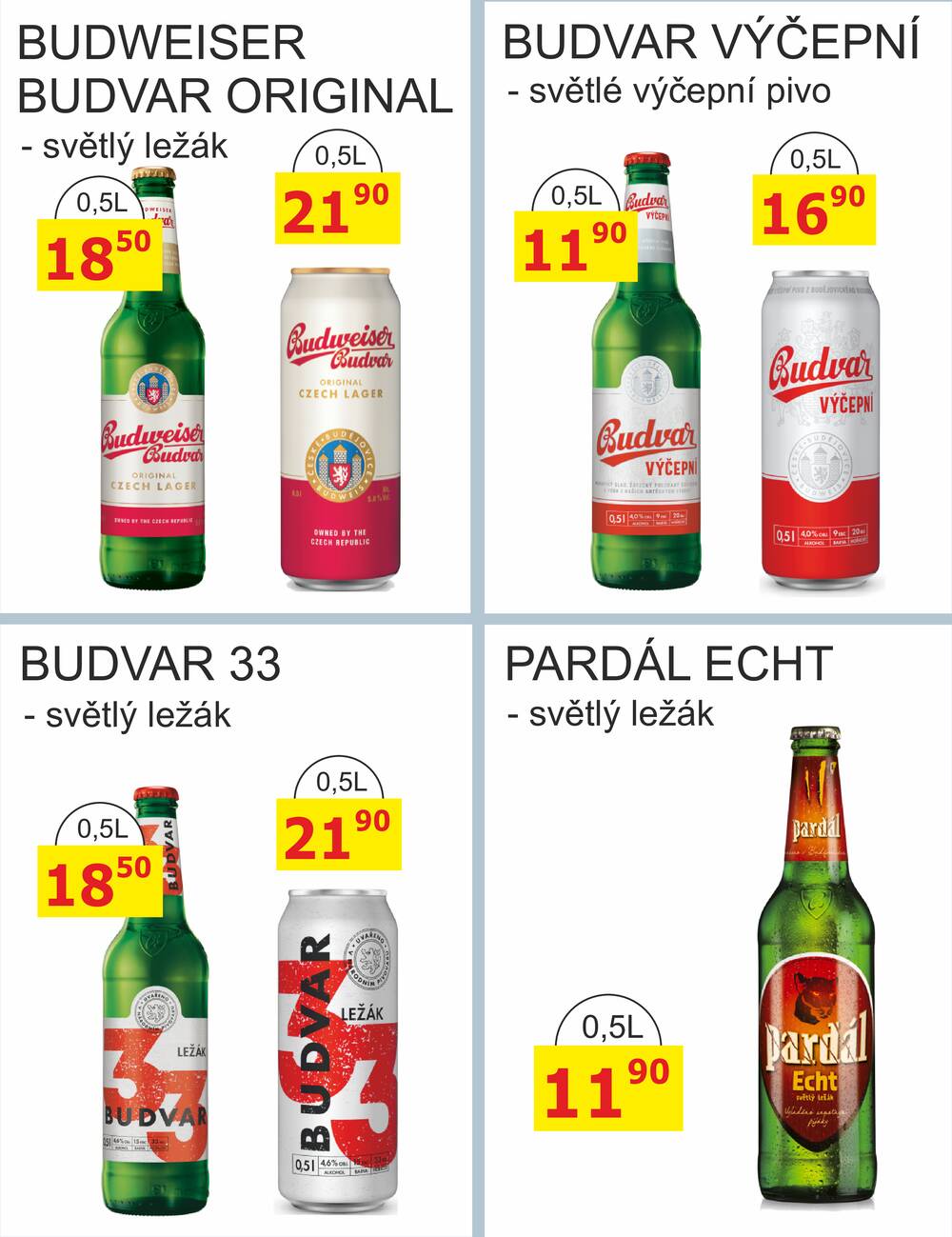 BENE Nápoje od 1.2. do 28.2.2026