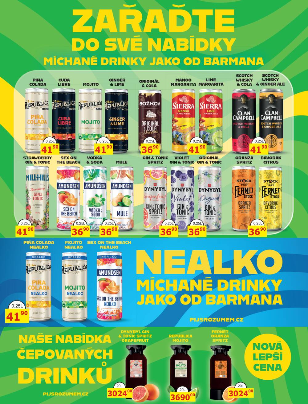 BENE Nápoje od 1.2. do 28.2.2026