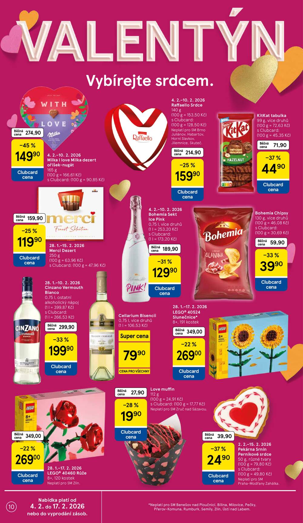 Leták Tesco - Tesco supermarkety od 4.2. do 10.2.2026 - strana 10