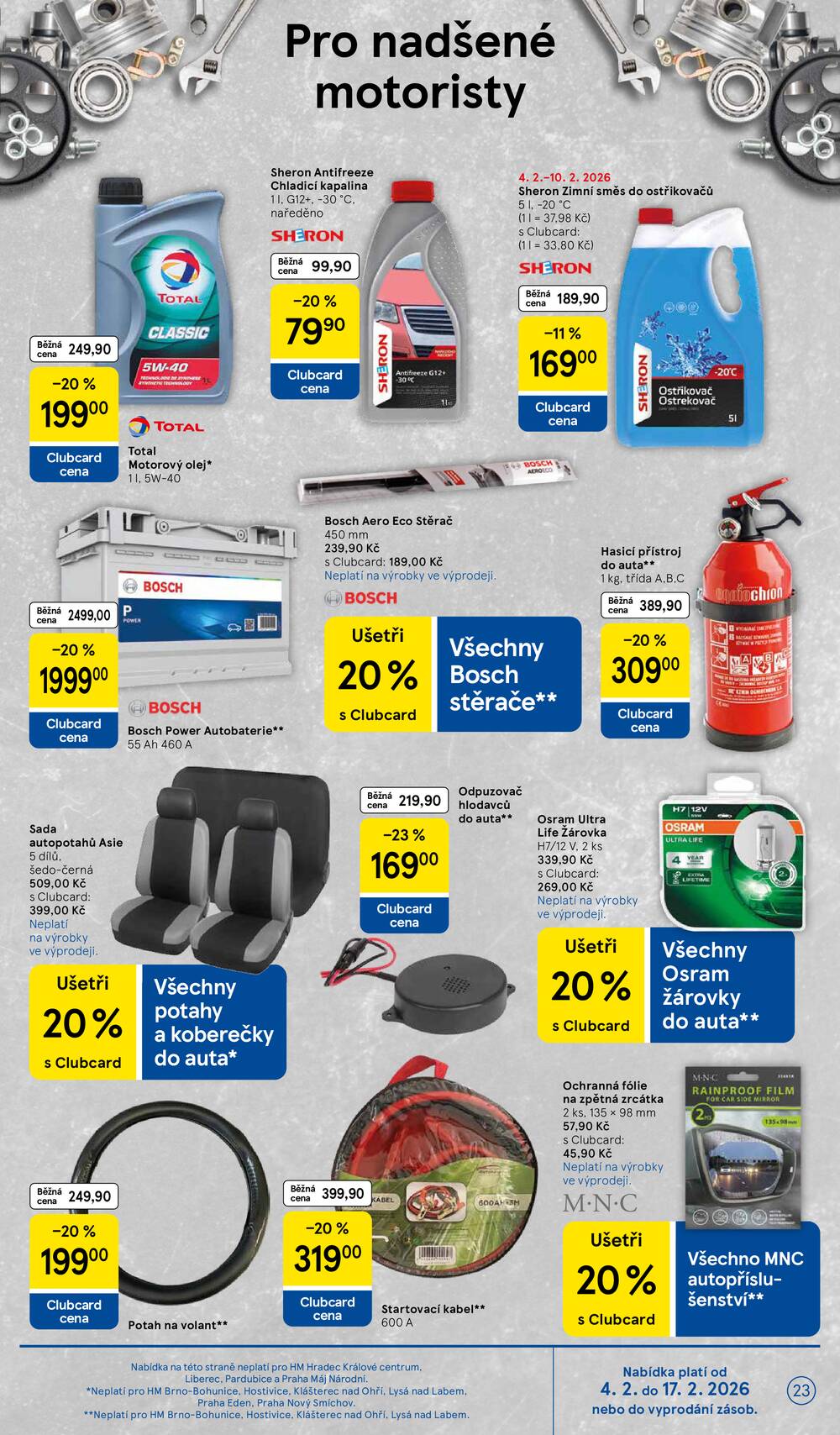 Tesco malé hypermarkety od 4.2. do 10.2.2026