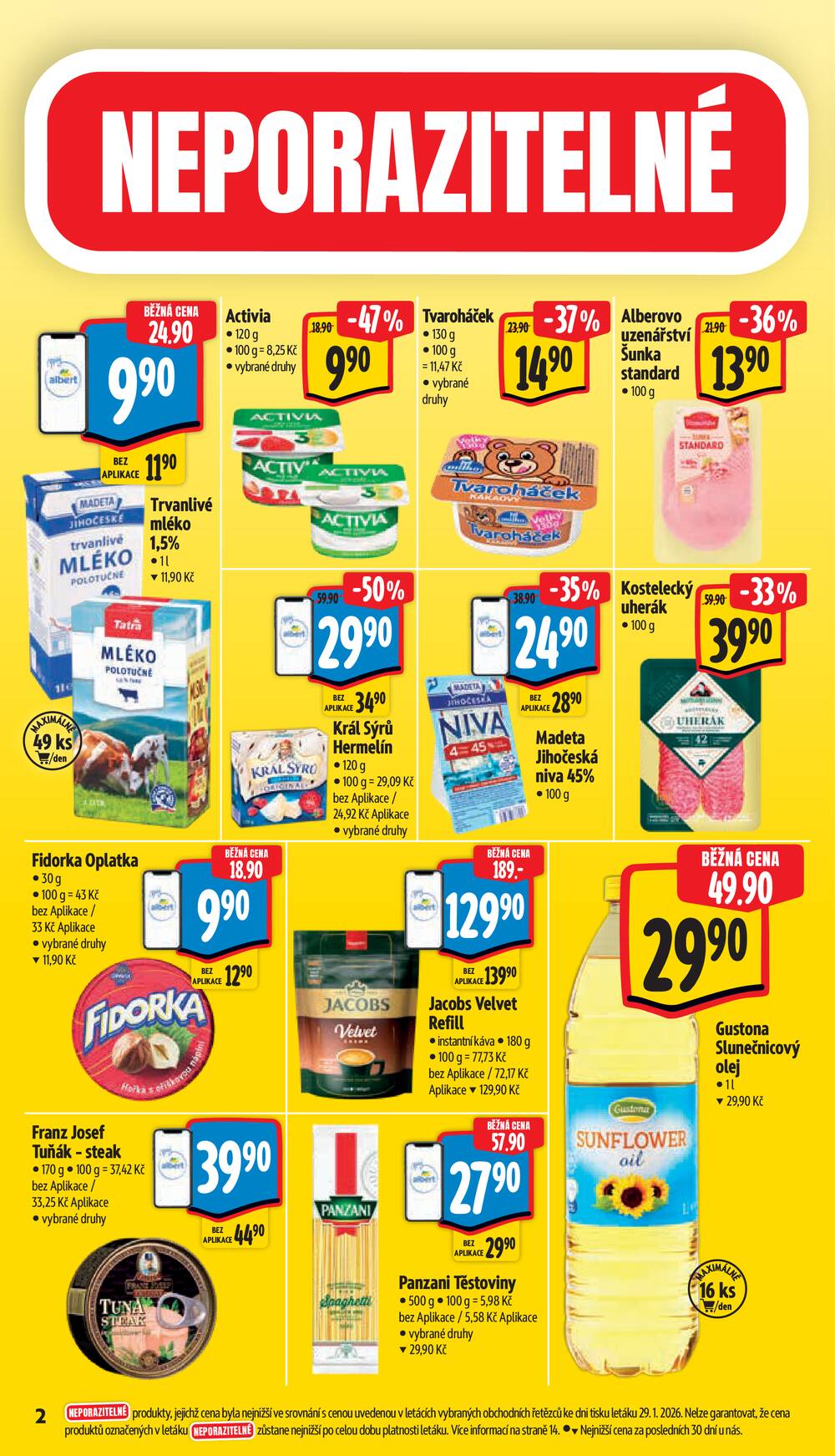 Albert Supermarket od 4.2. do 10.2.2026