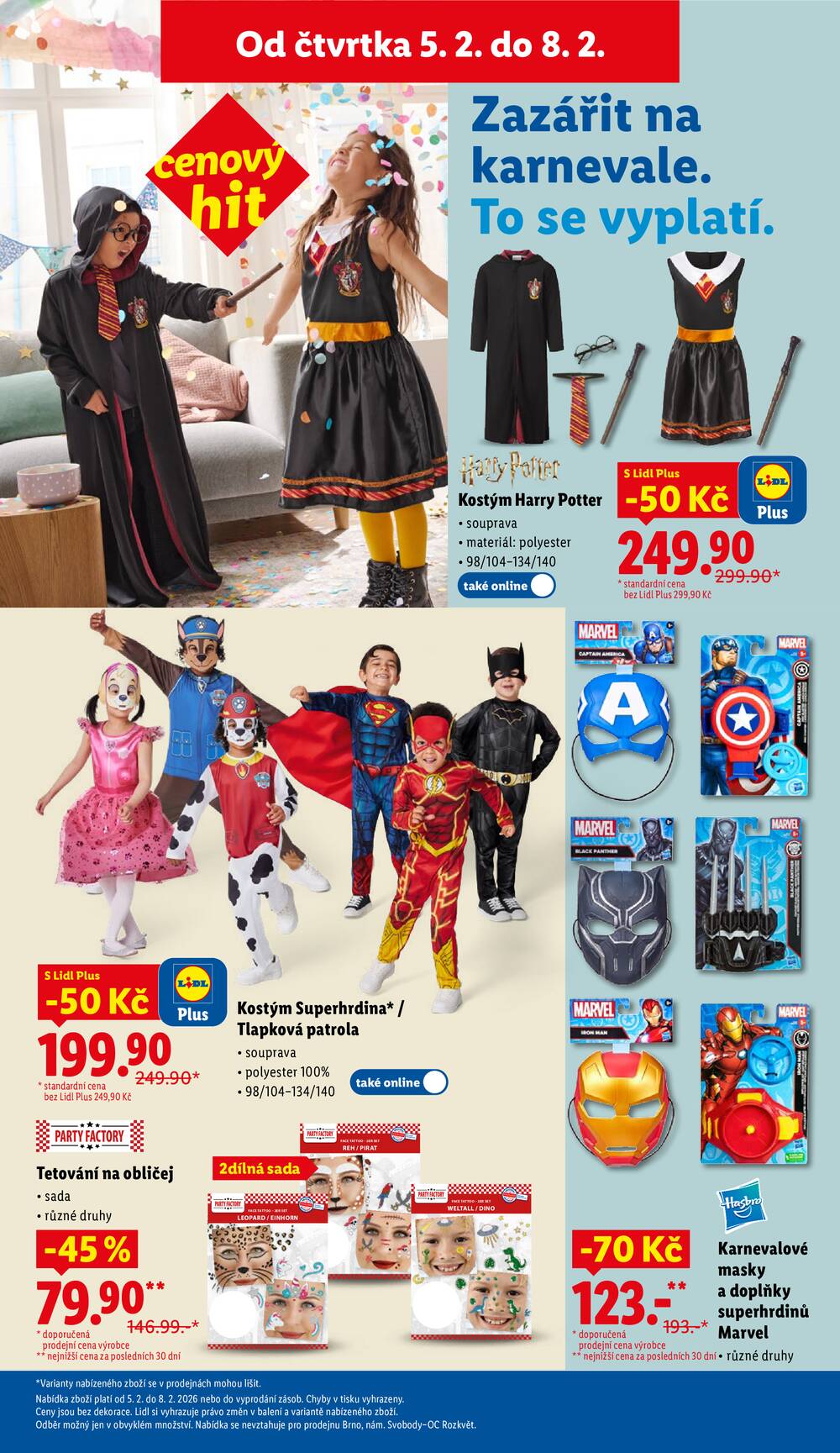 Lidl Čtvrtek od 5.2. do 8.2.2026