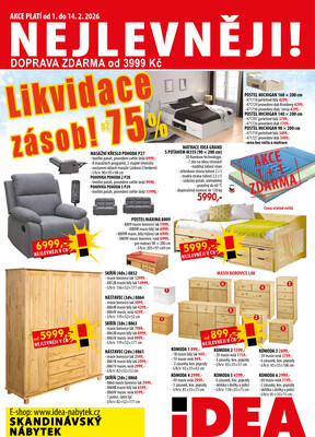 IDEA nábytek : 1 leták