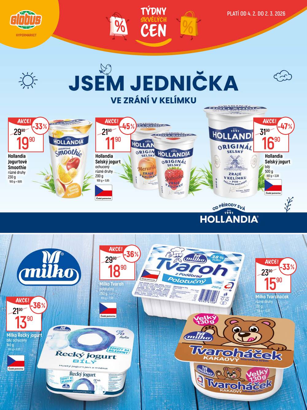 Akční leták Globus 4.2. - 2.3.2026 - Globus Havířov