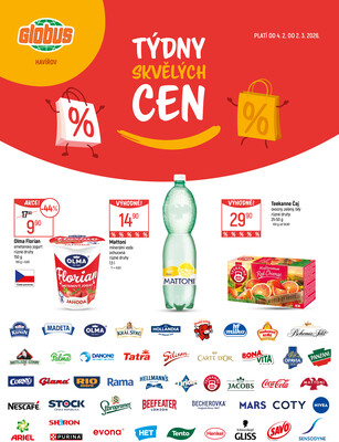 Leták Akční leták Globus 4.2. - 2.3.2026 - Globus Havířov